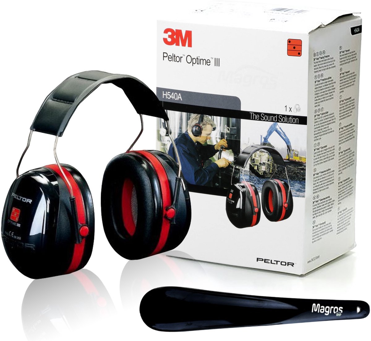3M Optime III H540A Gehoorbeschermers - Hoogwaardige Gehoorbescherming