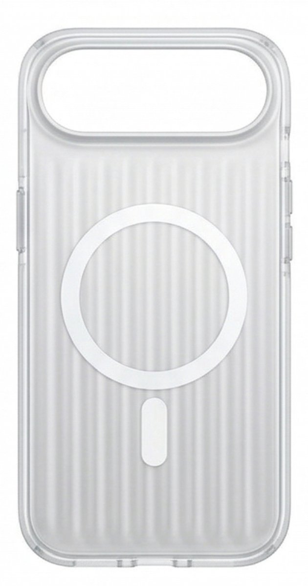 Mastersøn iPhone 17 Air Hoesje MagSafe Thin Design - Zilver