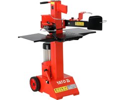 YATO YT-8 Ton Verticale Houtklover - Elektrische Hydraulische Klover - 3000W - Voor Boomstammen tot 55 cm - S6 40% Continu-Modus