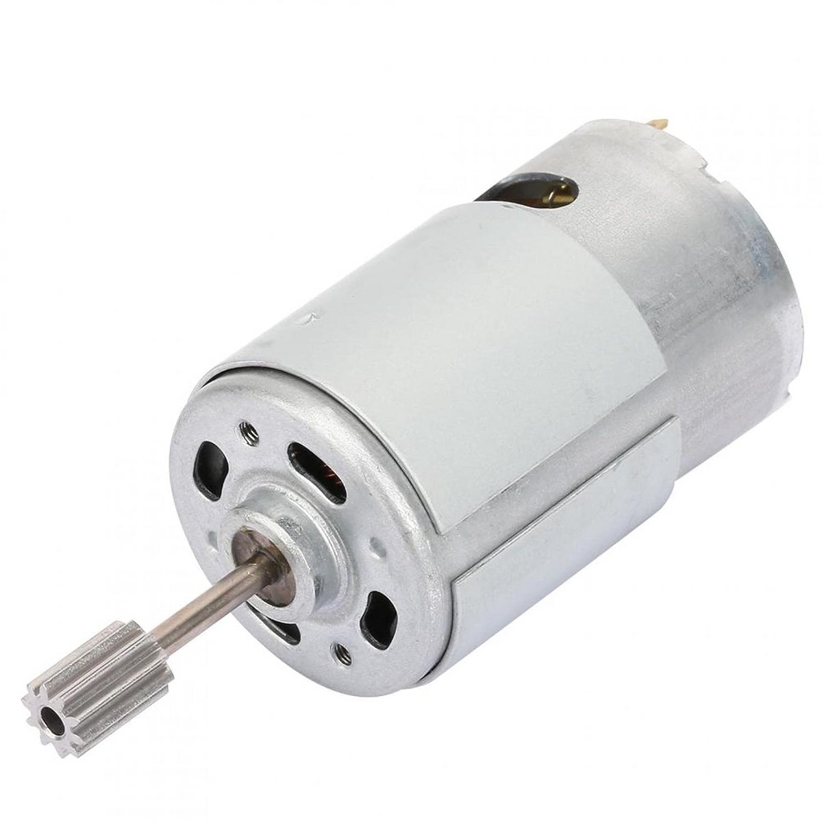 Hoge Snelheid Motor - Micromotor Kindermotor - Speelgoed Aandrijving - Krachtige Motor - 12V - Metaal