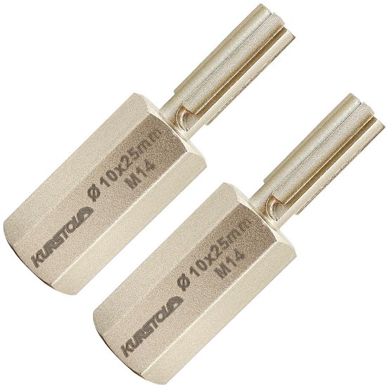 Voegenfrees - Mortelhaak - Mortel Verwijderen - Hardmetalen Snijkanten - 10mm x 25mm - Grijs — afbeelding 2