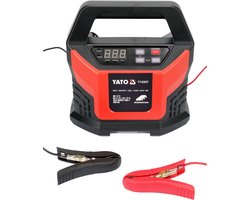 YATO YT-83037 Slimme Microprocessor Acculader - 12V - Druppellader & Onderhoudslader - 2A tot 20A BOOST - Voor Gel, AGM, EFB & Natte Accu's - Met 12V Voedingsingang