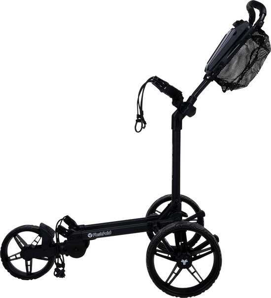 FastFold Compact + Golftrolley 2025 - Zwart van Merkloos — afbeelding 2