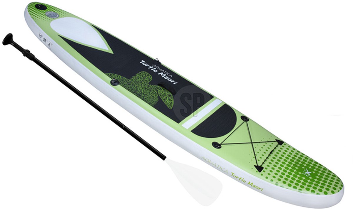 Bol.com Xq Max Sup Board Aquatica - 305Cm - Tot 150Kg - Turtle Maori aanbieding