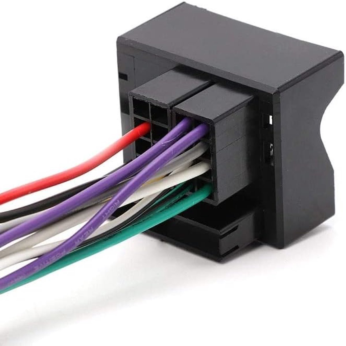 Kabelboom Adapter - Autoradio Connector - Auto Audio - ISO Compatibel - 18.5 cm - Zwart