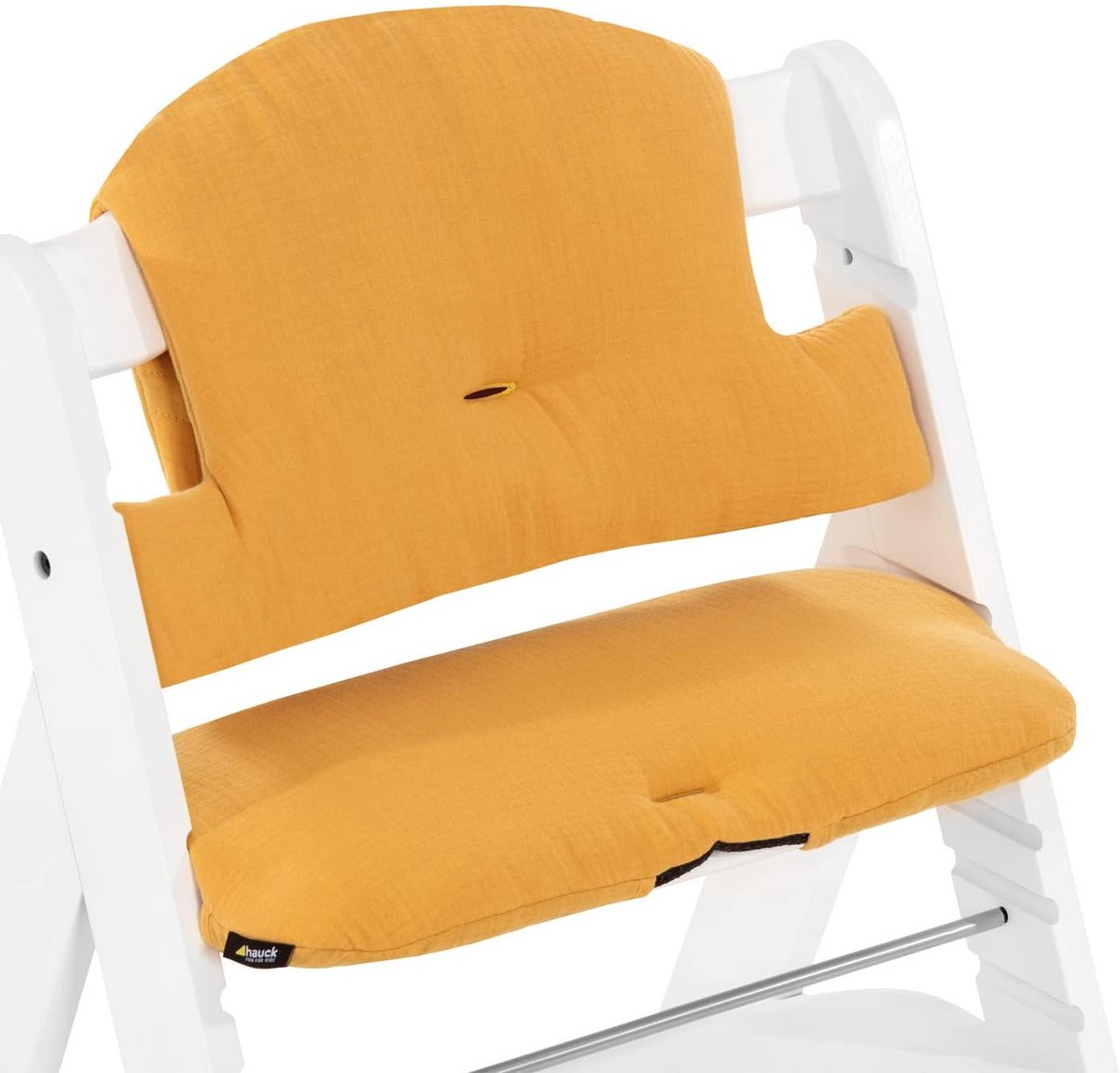 Kinderstoelkussen - Stoelverkleiner - Baby Eten - Ademend Katoen - 46 x 25 cm - Mousseline Honey