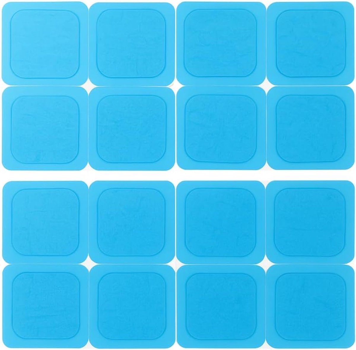 axion® - 16 zelfklevende gelpads, 4,5 x 4,5 cm, compatibel met Beurer EM 59/89