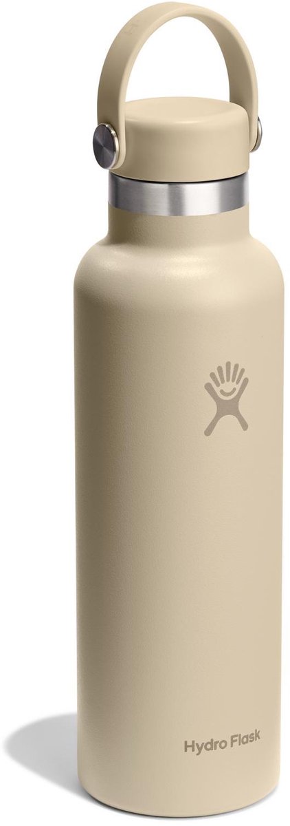 Hydro Flask Standard Mouth Flex Cap Drinkfles (621 ml) - Oat