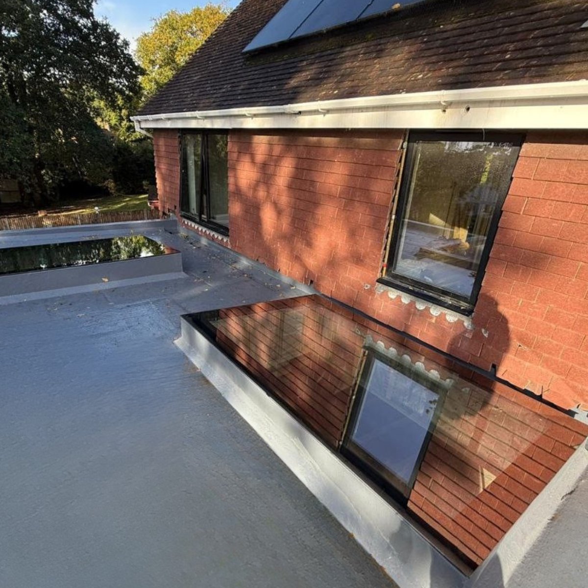 Daklicht voor Plat Dak 60x300 cm – Triple Glas HR+++ – Geluidsisolerend