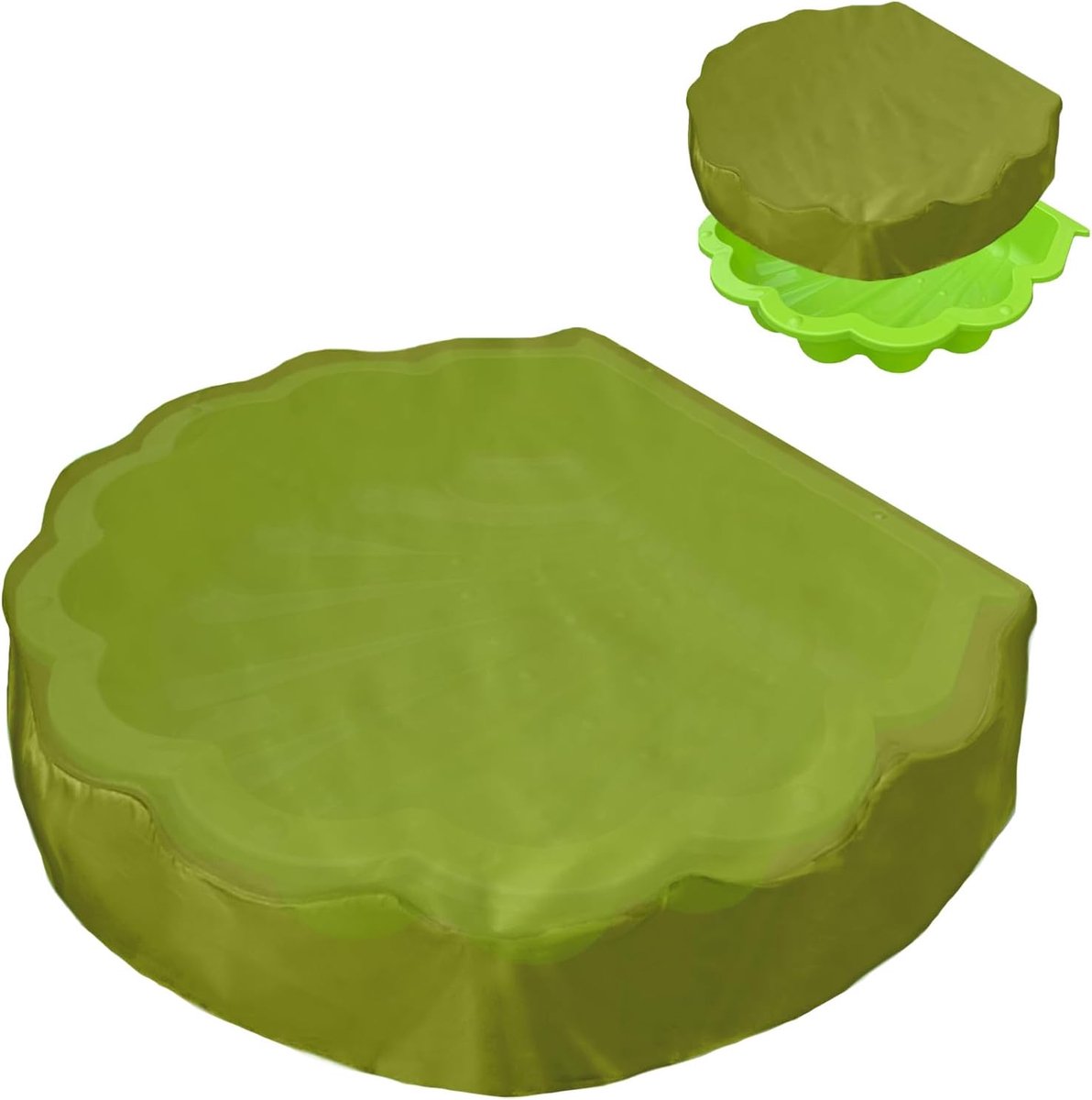 Zandbak Schelp - Sandpit Cover - Oxford Fabric - Waterdicht - Winddicht - Voor Sandpit