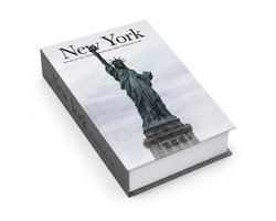 Velani | Decoratief Opbergboek New York Portrait - Nep Boek Woonkamer - Magnetische Sluiting - Salontafel Decoratie - Coffee Table Book - Cadeau