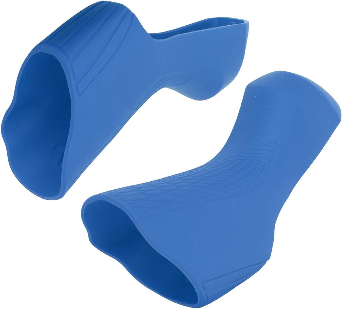 Fietsstuur Covers - Remhendel Beschermers - Fietsen Verbeteren - Hoogwaardig Siliconen - 12 x 11 cm - Blauw
