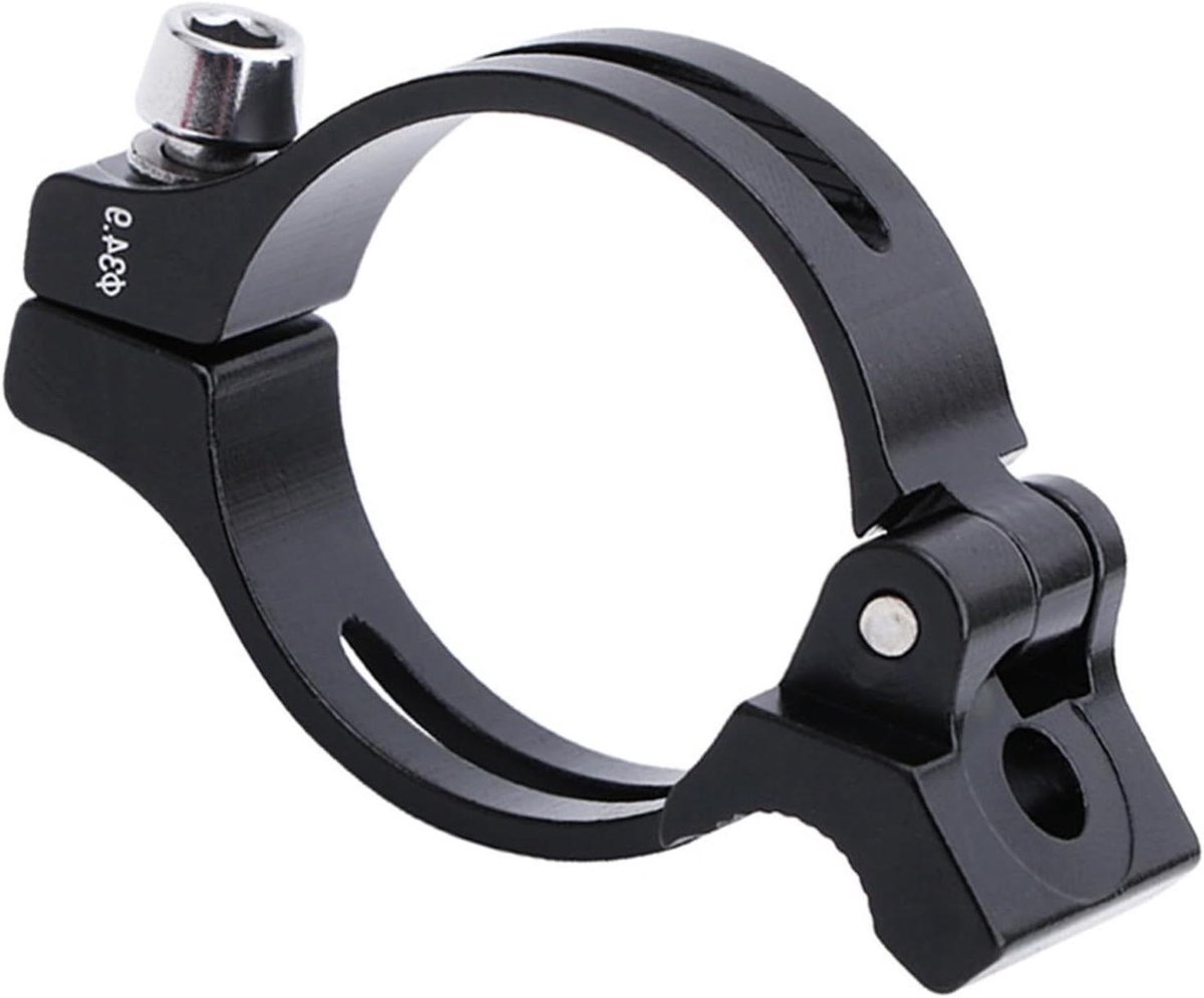 Voorderailleur Adapter - Shifter Ondersteuning - Fietsen Optimaliseren - Geoptimaliseerde Drukverdeling - 31.8mm 34.9mm - Zwart