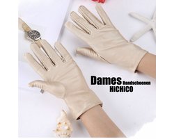 Beschermende Handschoenen - Handschoenen Beige - Eczeemhandschoen - Gloves - Jewelry Handschoen - Werk Handschoen - Beauty salon handschoenen - Veiligheid Handschoen Lichtgewicht Unisex Zacht MAAT L ----- HiCHiCO®