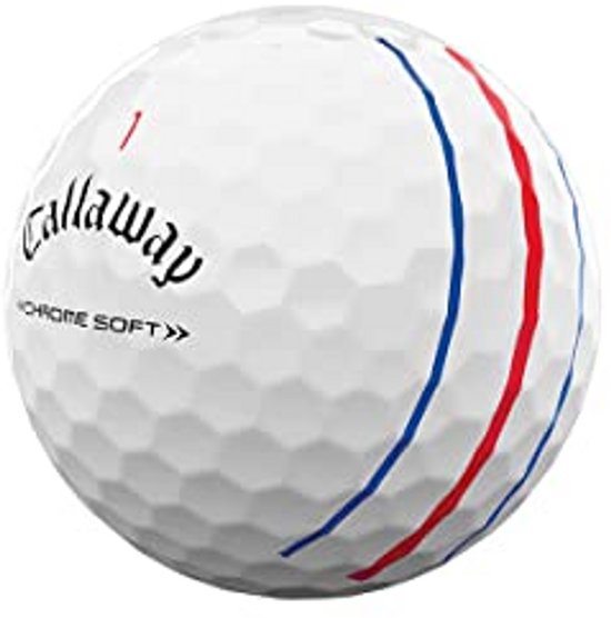 Golfballen - Zachte Ballen - Sporten en Spelen - Triple Track Lijnen - 12 Stuks - Wit — afbeelding 5