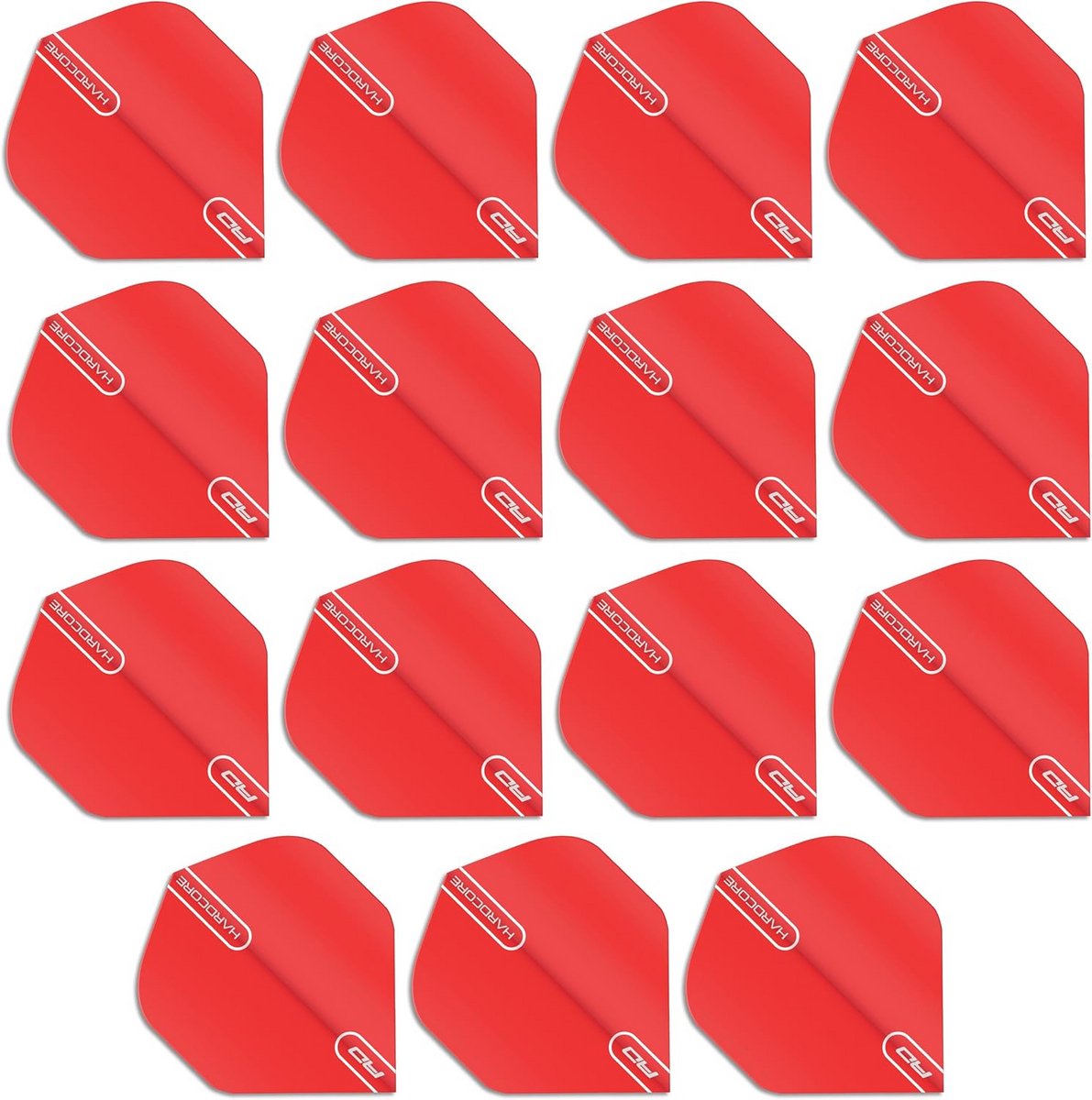 Dartpijlen Set - Stalen Darts - Precisie Werpen - Extra Dikke Kwaliteit - 15 Stuks - Rood