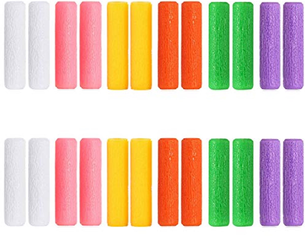 Orthodontische Chewies - Aligner Hulpmiddelen - Beugel Zitten - Zacht Siliconen Materiaal - 24 Stuks - 6 Kleuren