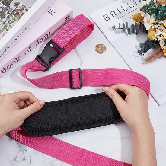 Draagband Stoel - Schouderband - Spullen Dragen - Verstelbare Lengte - 100-189cm - Zwart — afbeelding 5