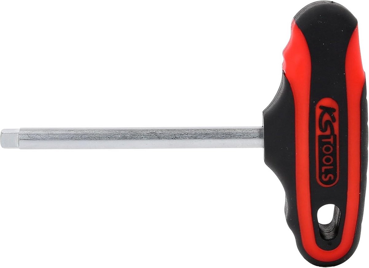 Vierkante T-greep - Handgreep - Vastzetten Schroeven - Compact Ontwerp - 1/4 inch - Zwart Grijs