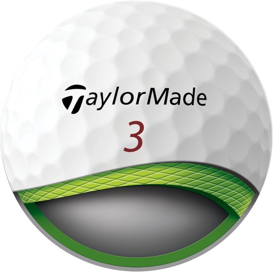Golfballen Set - Sportballen - Golf Spelen - 100% Urethaan Cover - Standaard Maat - Wit — afbeelding 3