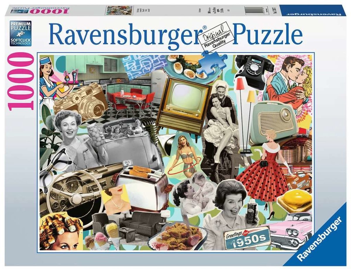 De Jaren 50 Puzzel (1000 stukjes)