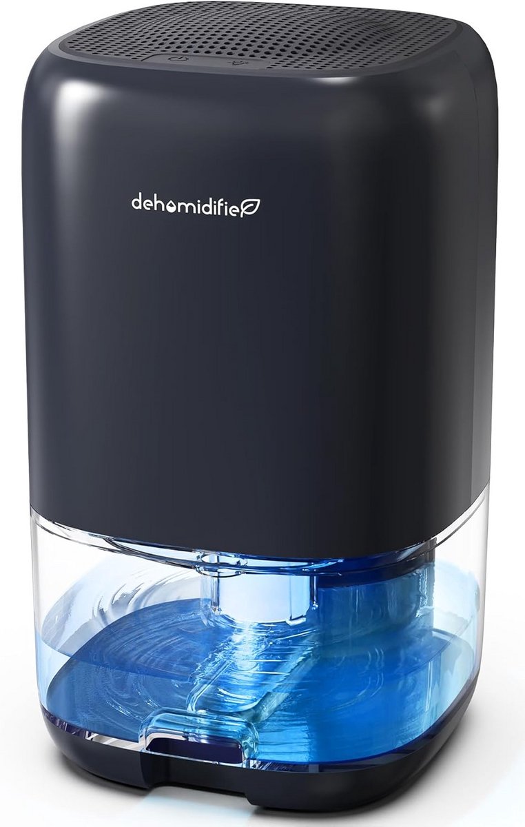 Luchtontvochtiger - Kleine ontvochtiger - Vocht bestrijden - Automatische uitschakeling - 35 oz tank - Blauw