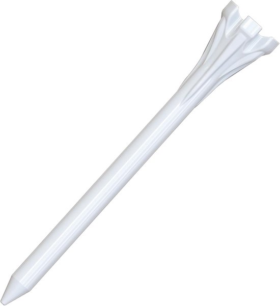 Golf Tees - Tee Houder - Golfen op de baan - Lage wrijving ontwerp - 69 mm 30 stuks - Wit van GOLF — afbeelding 4