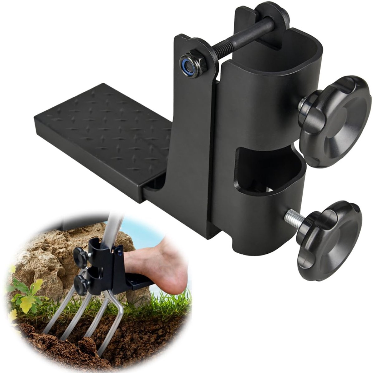 Ergonomische Schoffelbooster voor Tuinieren - Efficiënte Onkruidverwijderaar en Grondbewerking Gereedschap