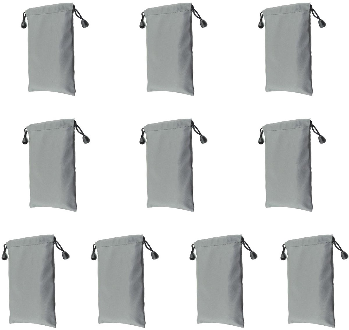 Dailygoods - Waterdichte Tas met Trekkoord - Stofdichte Opbergtas - Compact en Opvouwbaar - Geschikt voor Mobiele Telefoons - Ideaal voor Camera's en...
