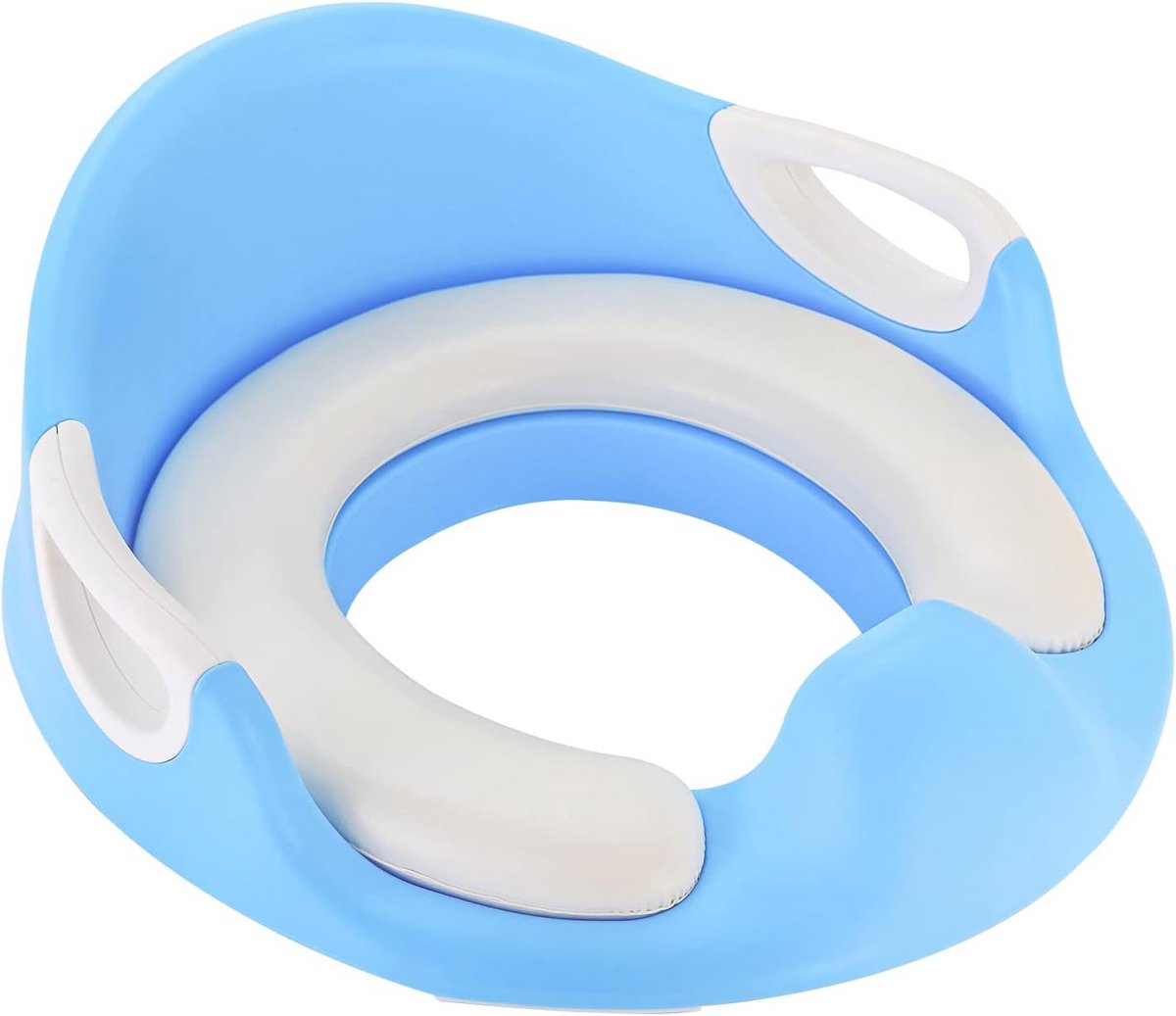Toiletbril Kinderen - Potjestrainer - Zelfstandig Zindelijk - Met Spatbescherming - Universeel - Blauw