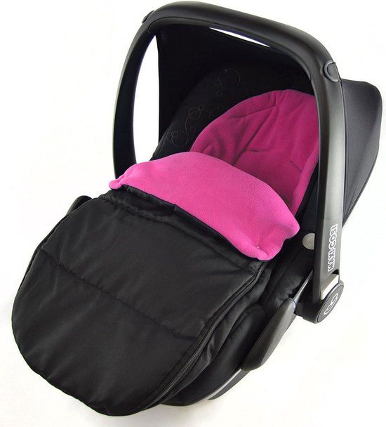Autostoel Voetenzak - Baby deken - Baby warm houden - Uitritsbaar tot stoelvoering - 43 x 31 x 7 cm — afbeelding 2