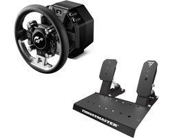 Thrustmaster T598 Servo Base + GT Wheel Add-On + Raceline Pedals LTE - Direct Axial Force Feedback Sim Racing Bundle - PS5 - PS4 - PC