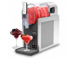 Luxuriq Slush Puppy Maker - Slush Puppy Machine - Milkshake machine - 7 Programma’s - 2 Liter - Zelfreinigingsfunctie - Slushi, Granita, Frappé, Milkshakes en Meer