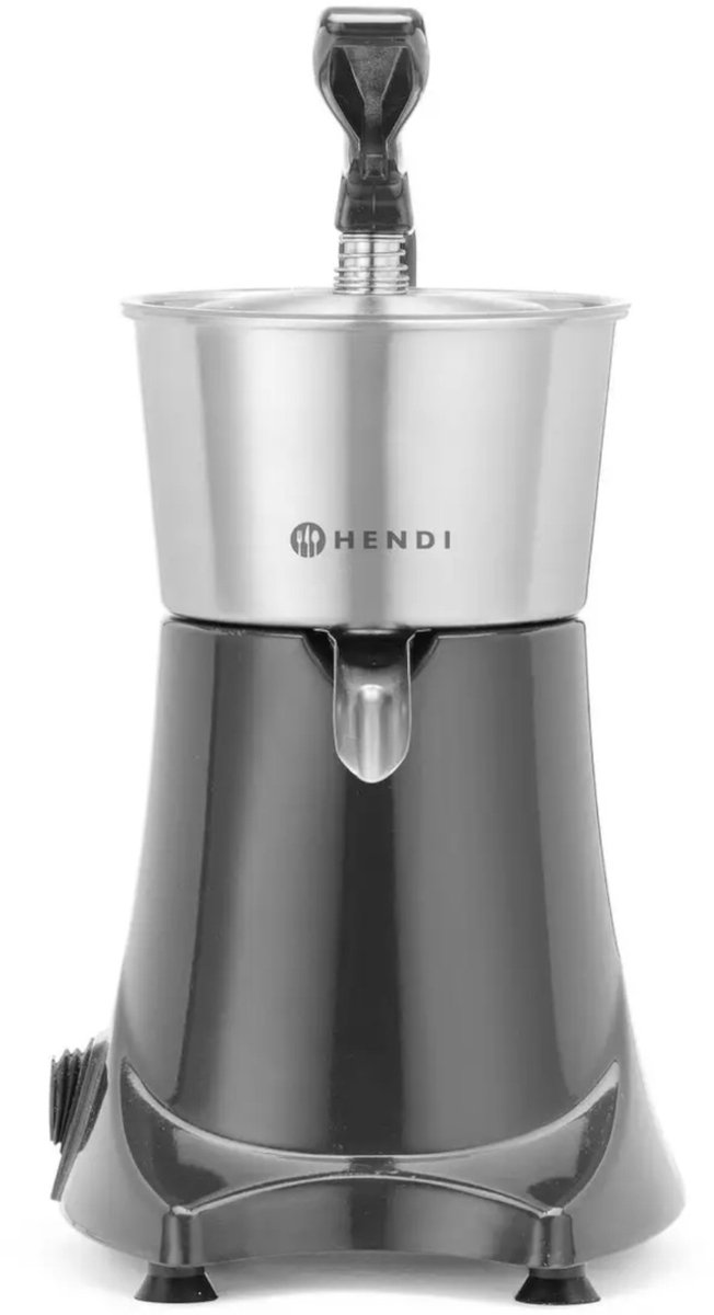 HENDI Elektrische citruspers - roestvrij staal - met spatscherm - 230W - 210x330x585 mm van Merkloos — afbeelding 2