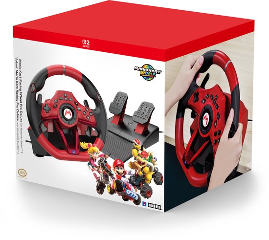 HORI - Mario Kart Racing Wheel Pro Deluxe - Officieel gelicentieerd door Nintendo van Hori — afbeelding 4