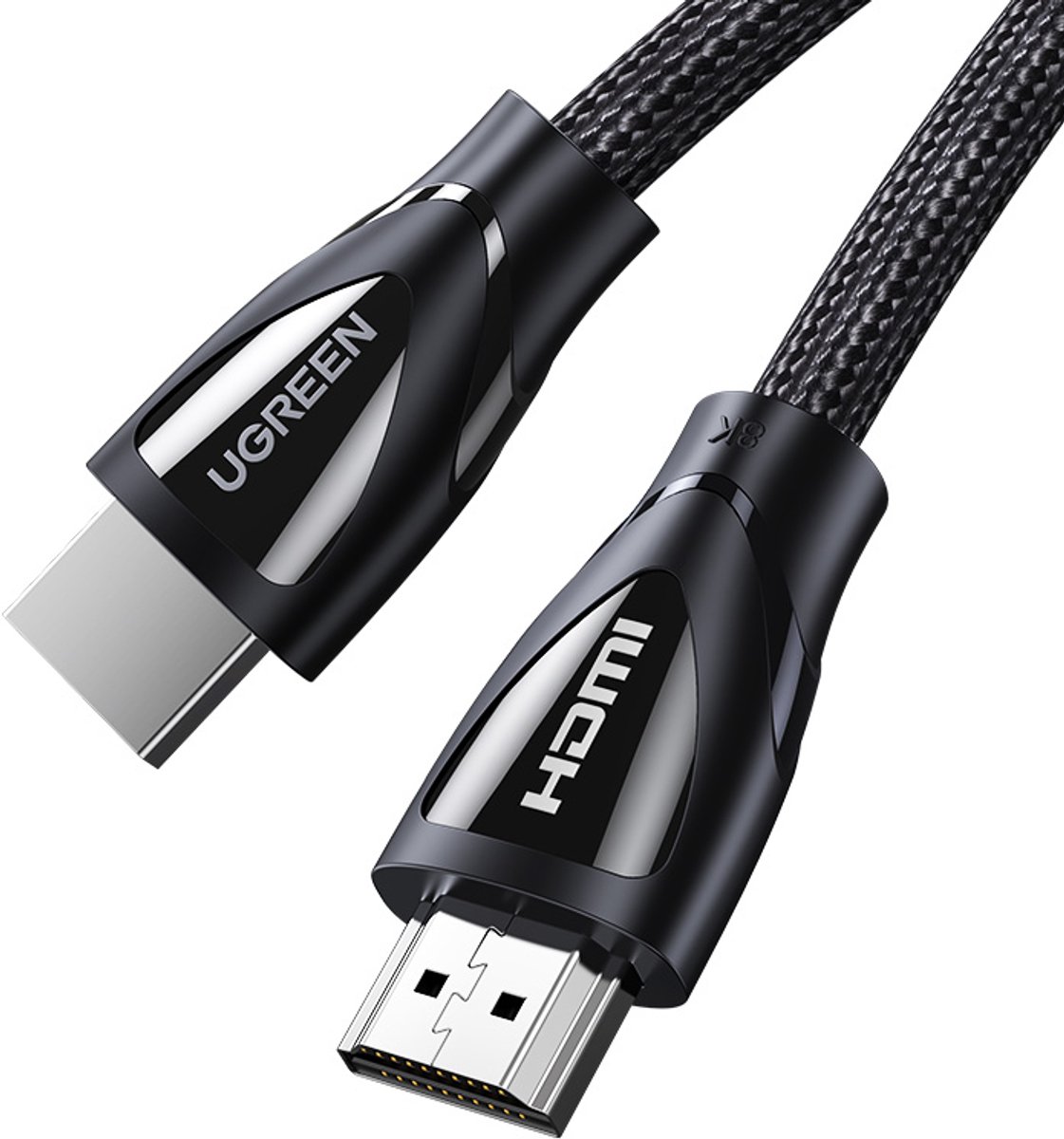 Ugreen - HD140 - kabel met HDMI 2.1 connectoren - (mannelijk) - 3m - zwart