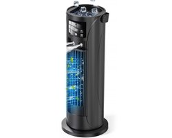 CLVP® Mobiele Airco Zonder Afvoerslang – Aircooler voor Slaapkamer – Draagbare Ventilator