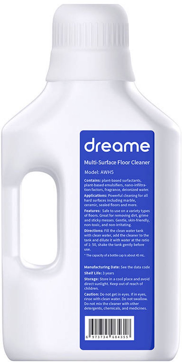 Dreame Multi-Vloerreiniger 500ml – Geschikt voor Dreame H-Serie (H11, H12, H12 Pro...) – foto 3