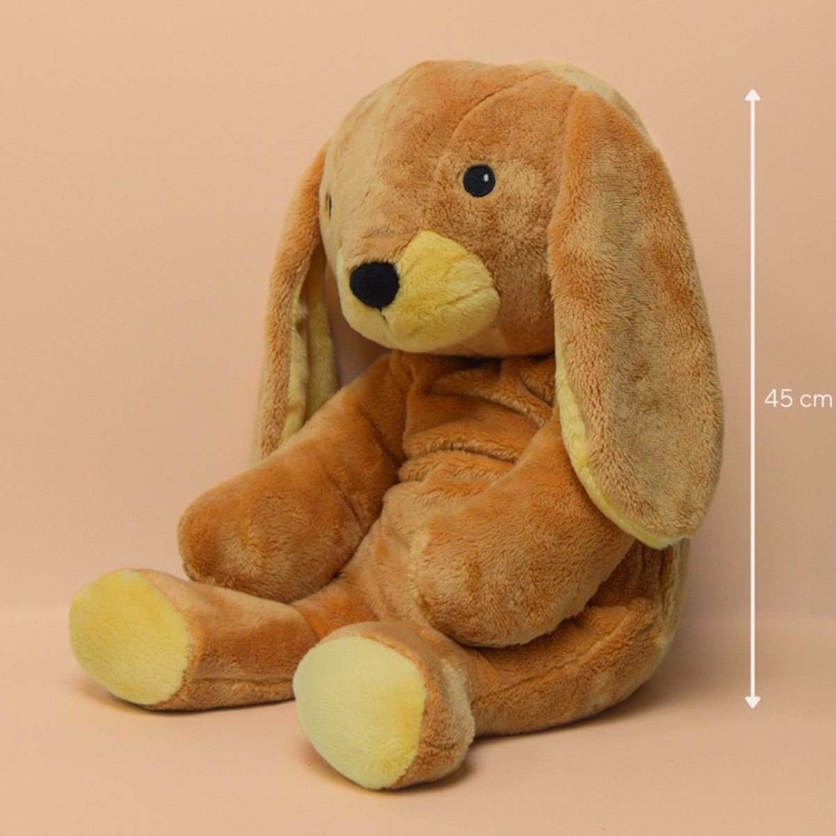 Lotgenootje Verzwaringsknuffel Konijn - 45cm/2kg - Verzwaarde Knuffel - Weighted Stuffed Animal - Sensorisch Speelgoed - Zware Knuffel Anxiety - Plushie — afbeelding 8