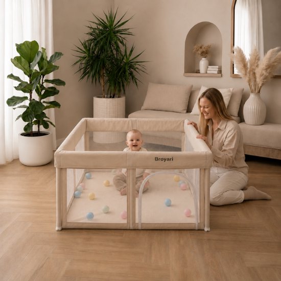 Broyari Grondbox Baby 127x127 cm