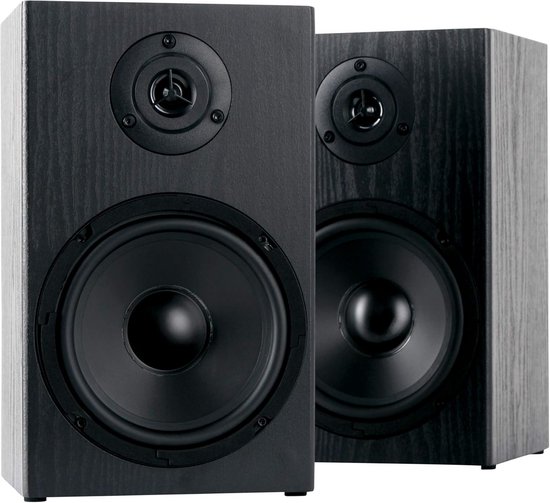 Surround Luidsprekerset - 5.0 Systeem - Home Cinema Geluid - 2-weg Full Range - 5 Boxen - Zwart — afbeelding 2
