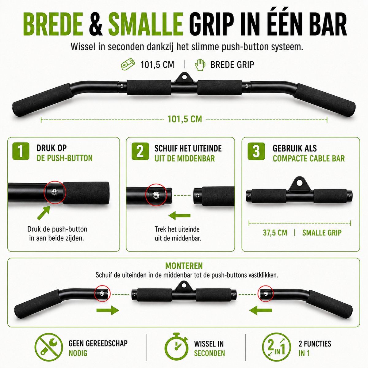 Ashbrit Ashbrit Fitness XXL PRO Kabelsysteem - afbeelding 5