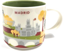 Stad Mok - Souvenir Cup - Warme Dranken - Zeer Verzameld - 350 ml - Wit
