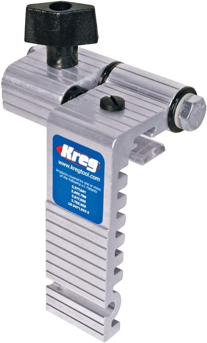 Freestop - Precisie Stopper - Precisie Frezen - Laag Profiel Ontwerp - 15 x 2.5 x 7.5 cm - Zilver
