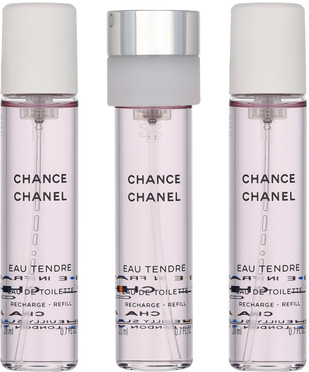 Chanel Chance Eau Tendre Geschenkset - 3x Eau de Toilette Refill – foto 6