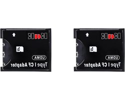 SD naar Compact Flash Adapter - Geheugenkaart Converter - Digitale Camera Gebruik - Ondersteunt 2TB SD Kaarten