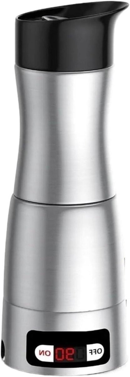Draagbare Koffiemaker Espresso Machine Reizen en Kamperen Zelfverwarmend Extractie 100ml Capaciteit Zwart