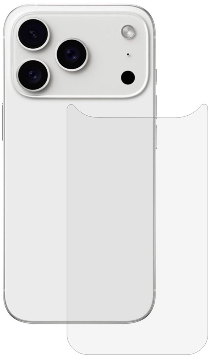 iPhone 17 Pro Max Achterkant Screenprotector – Matte Hydrogel TPU