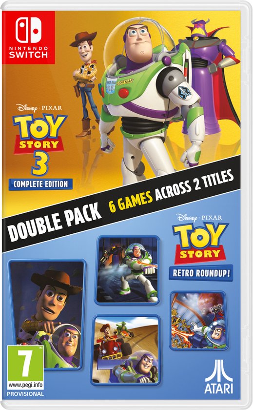 Toy Story: Retro Roundup! + Toy Story 3 Complete Edition Double Pack – Nintendo Switch