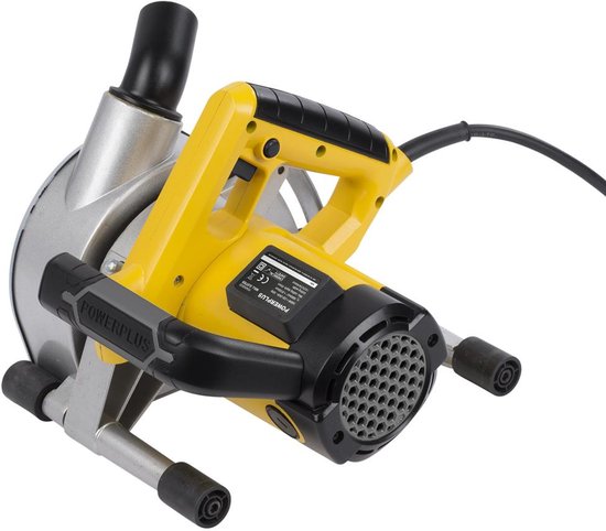 Powerplus POWX0650 Muurfrees - Sleuvenfrees, 1800W, 2x Ø150mm met Softstart